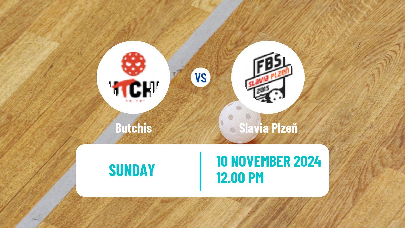 Floorball Czech 1 Liga Floorball Butchis - Slavia Plzeň