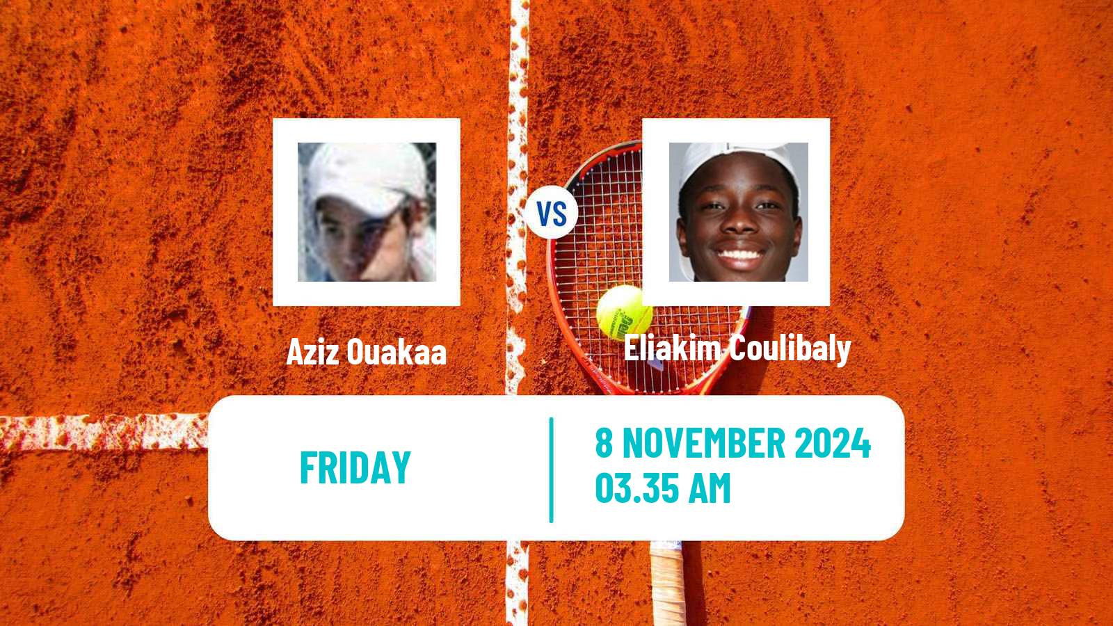 Tennis ITF M25 Maputo Men Aziz Ouakaa - Eliakim Coulibaly