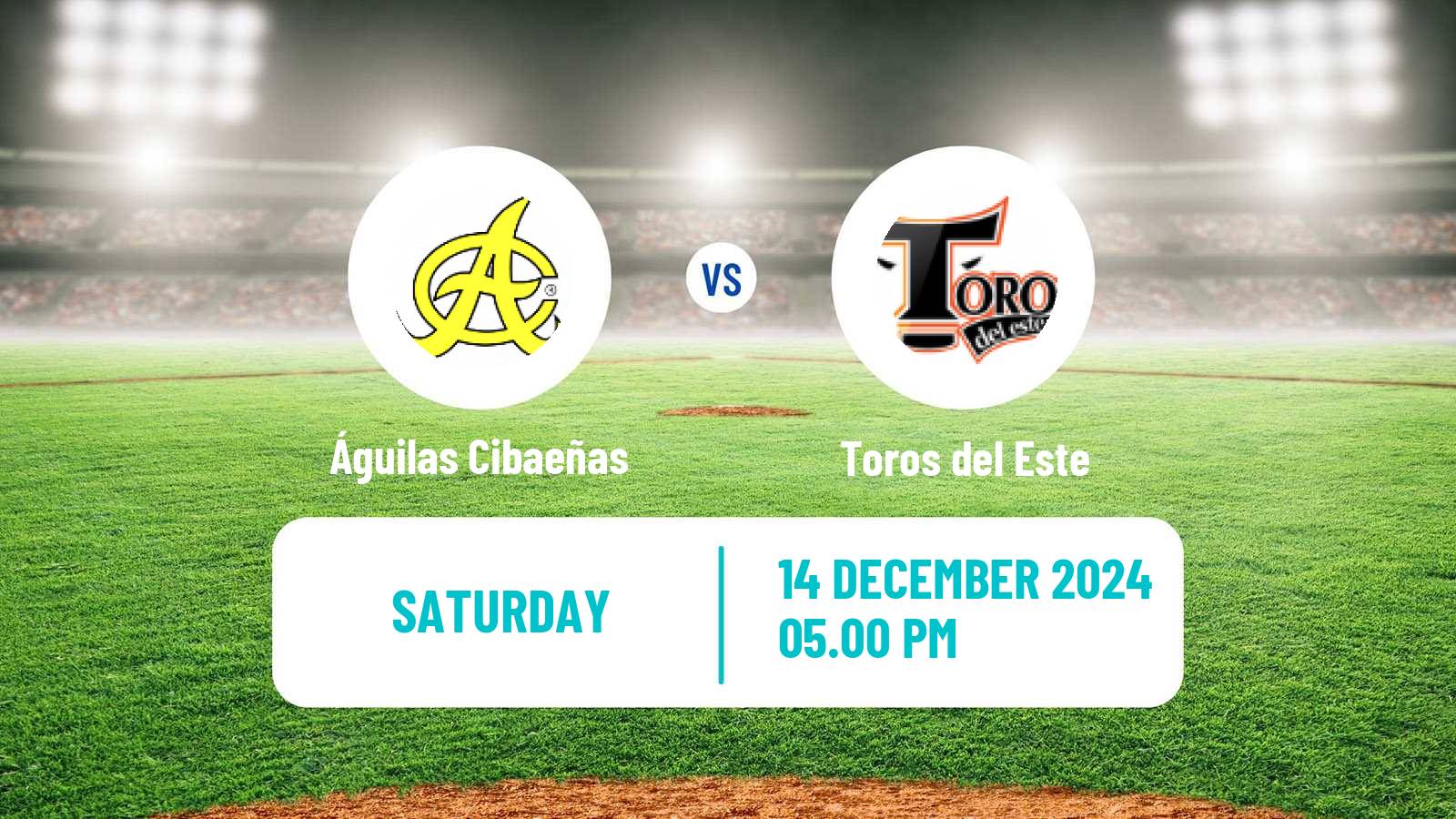 Baseball LIDOM Águilas Cibaeñas - Toros del Este