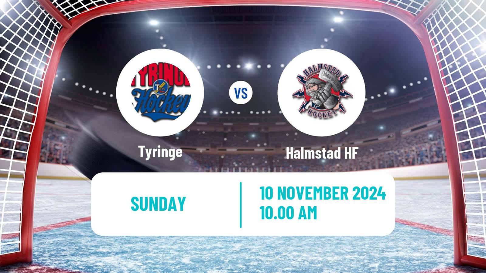 Hockey Swedish HockeyEttan Sodra Tyringe - Halmstad