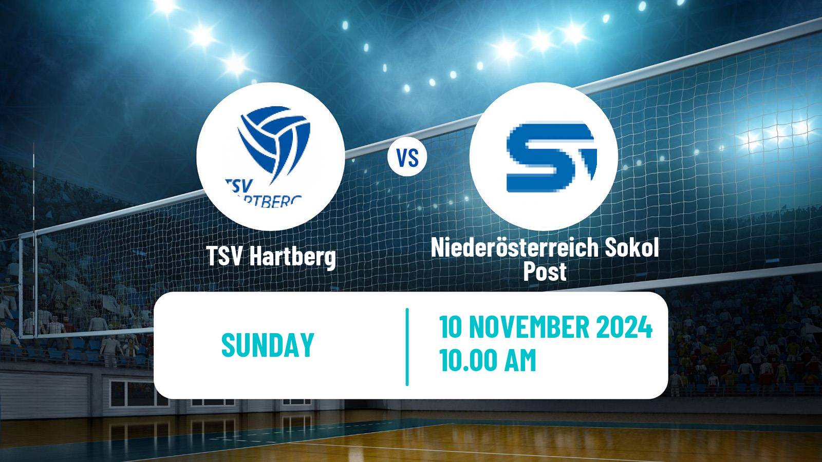 Volleyball Austrian Volley League Women TSV Hartberg - Niederösterreich Sokol Post