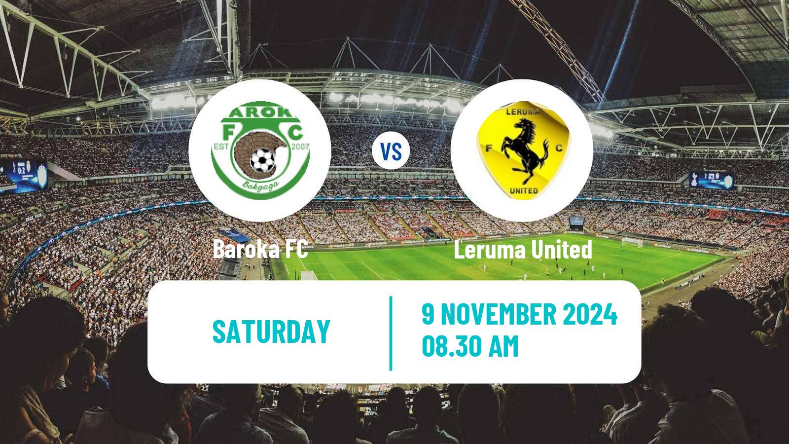 Soccer South African First Division Baroka - Leruma United