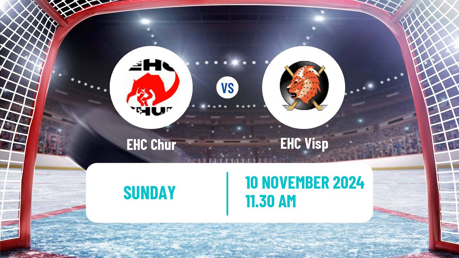 Hockey Swiss League Hockey Chur - Visp