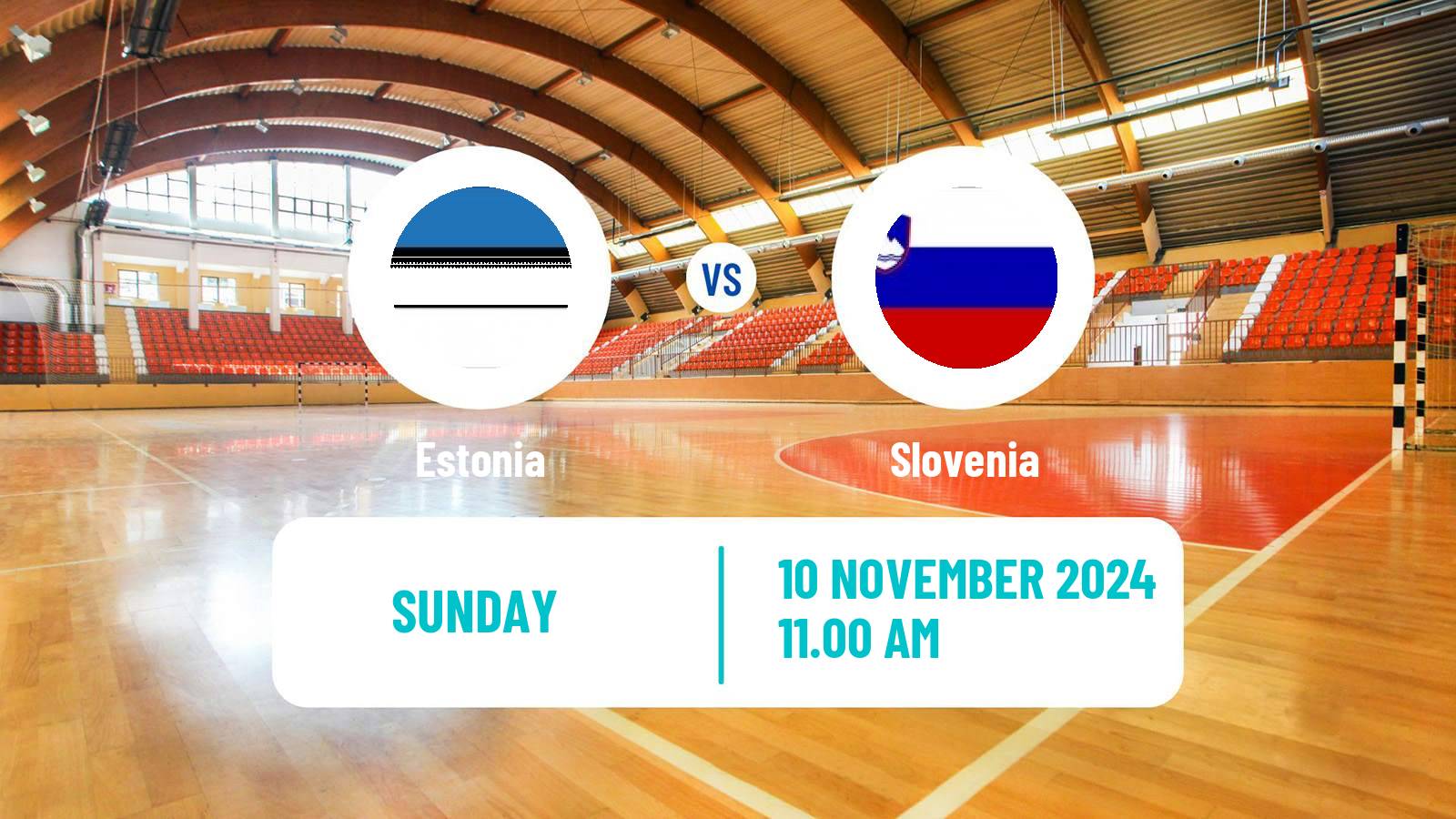 Handball Handball European Championship Estonia - Slovenia