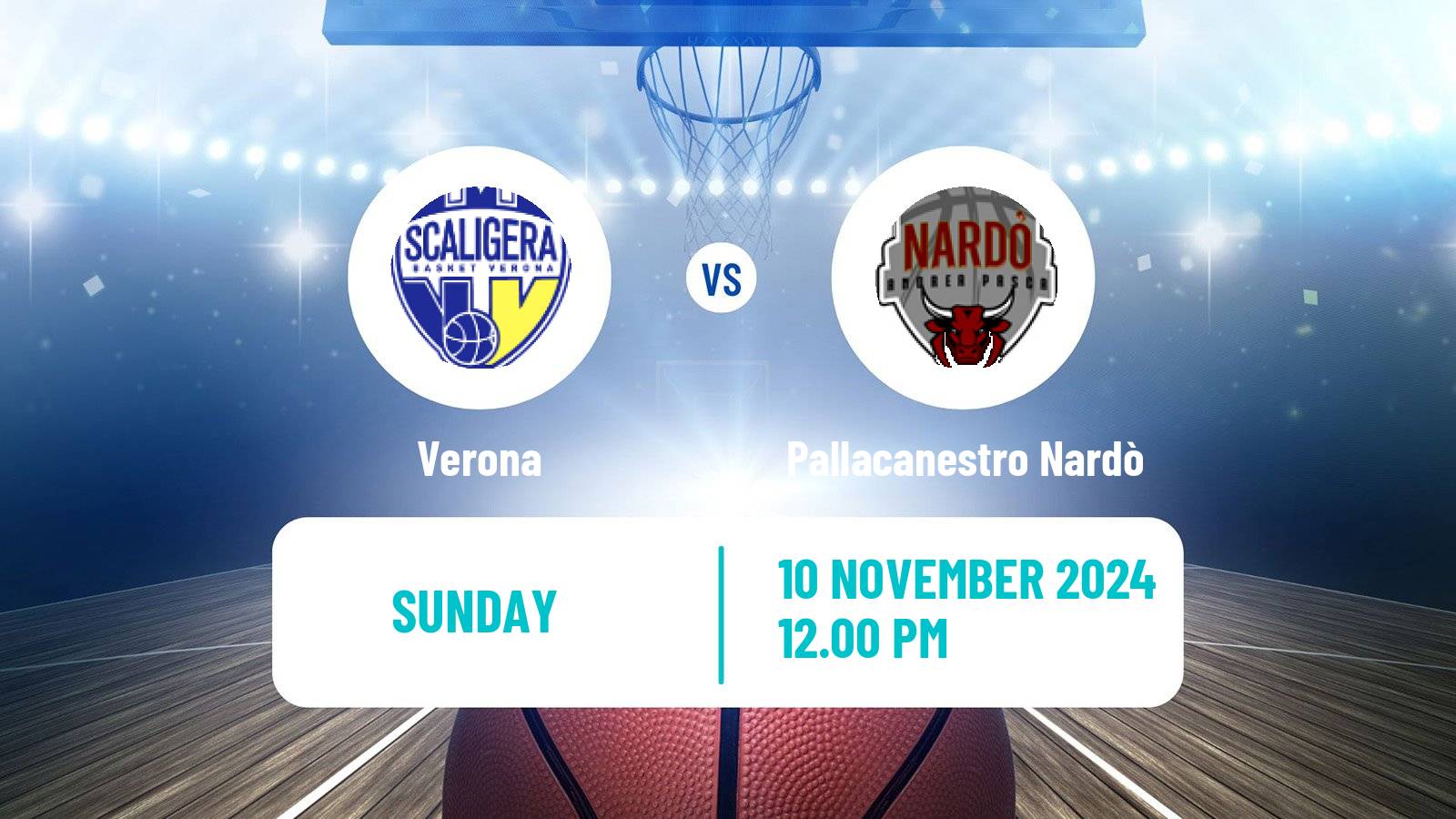 Basketball Italian Serie A2 Basketball Verona - Pallacanestro Nardò