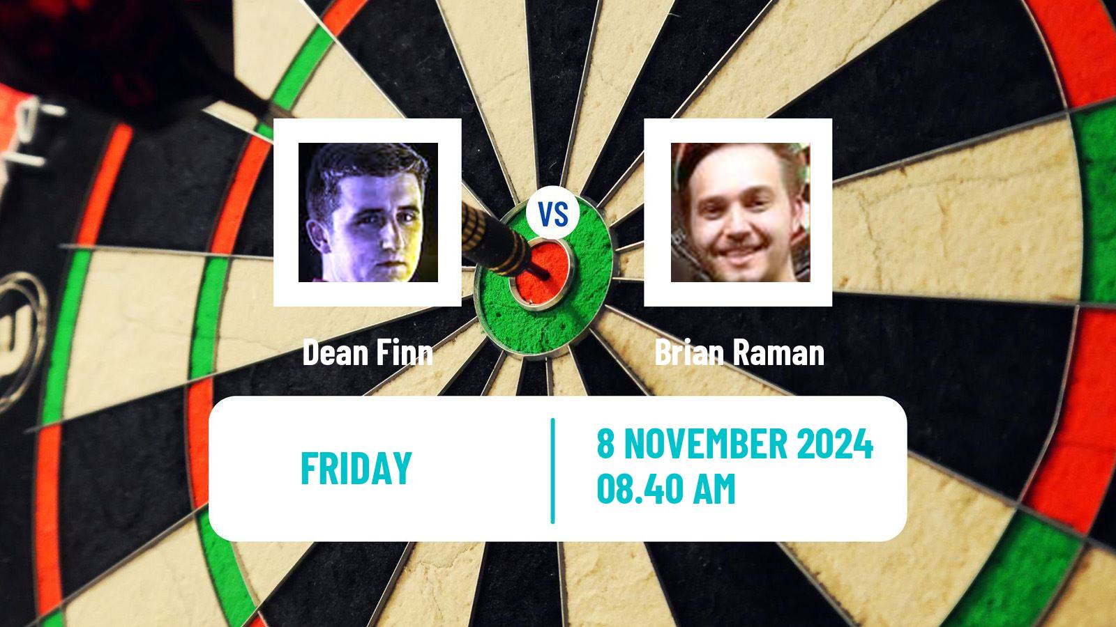 Darts Modus Super Series Dean Finn - Brian Raman