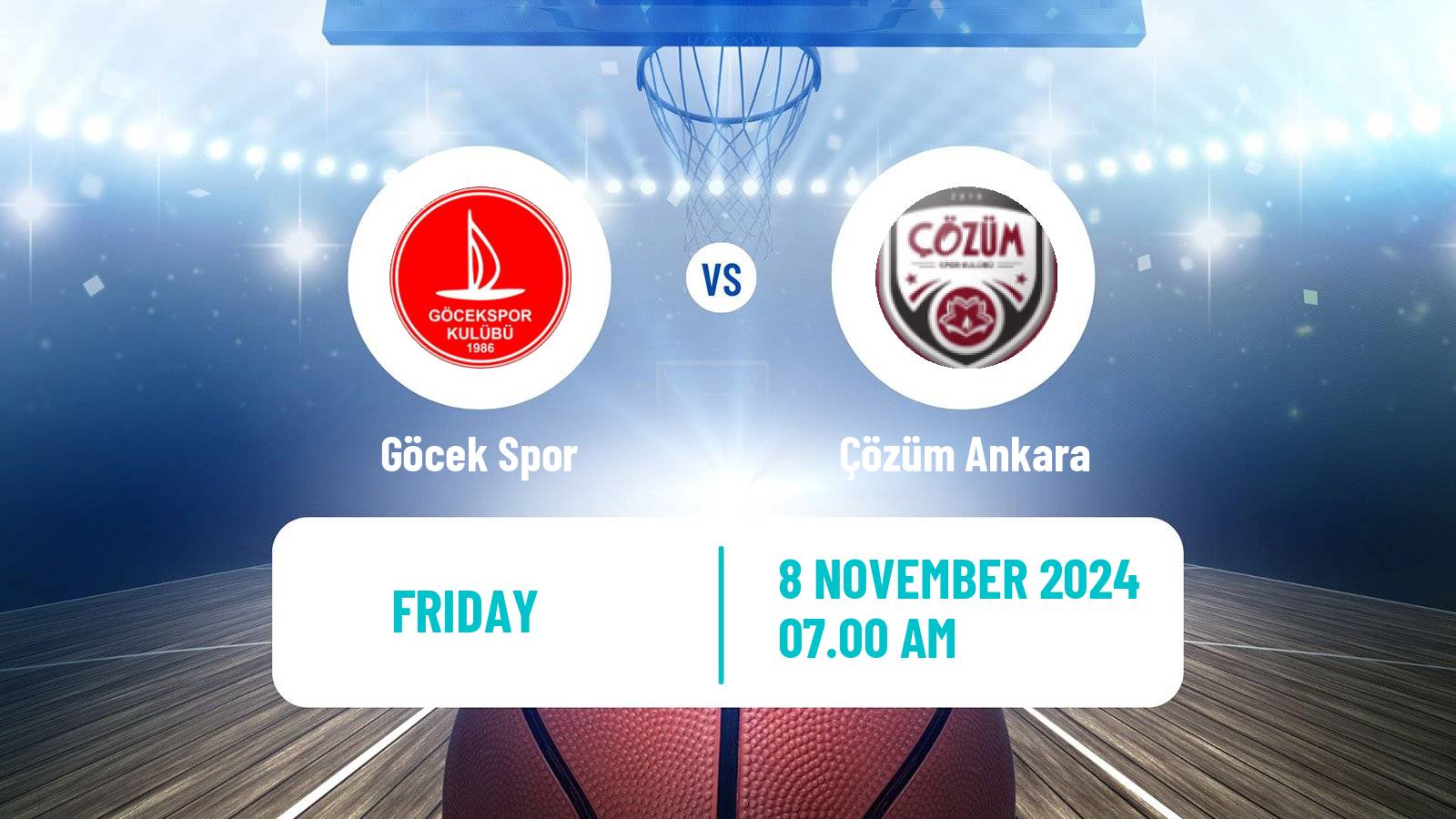 Basketball Turkish TB2L Göcek Spor - Çözüm Ankara