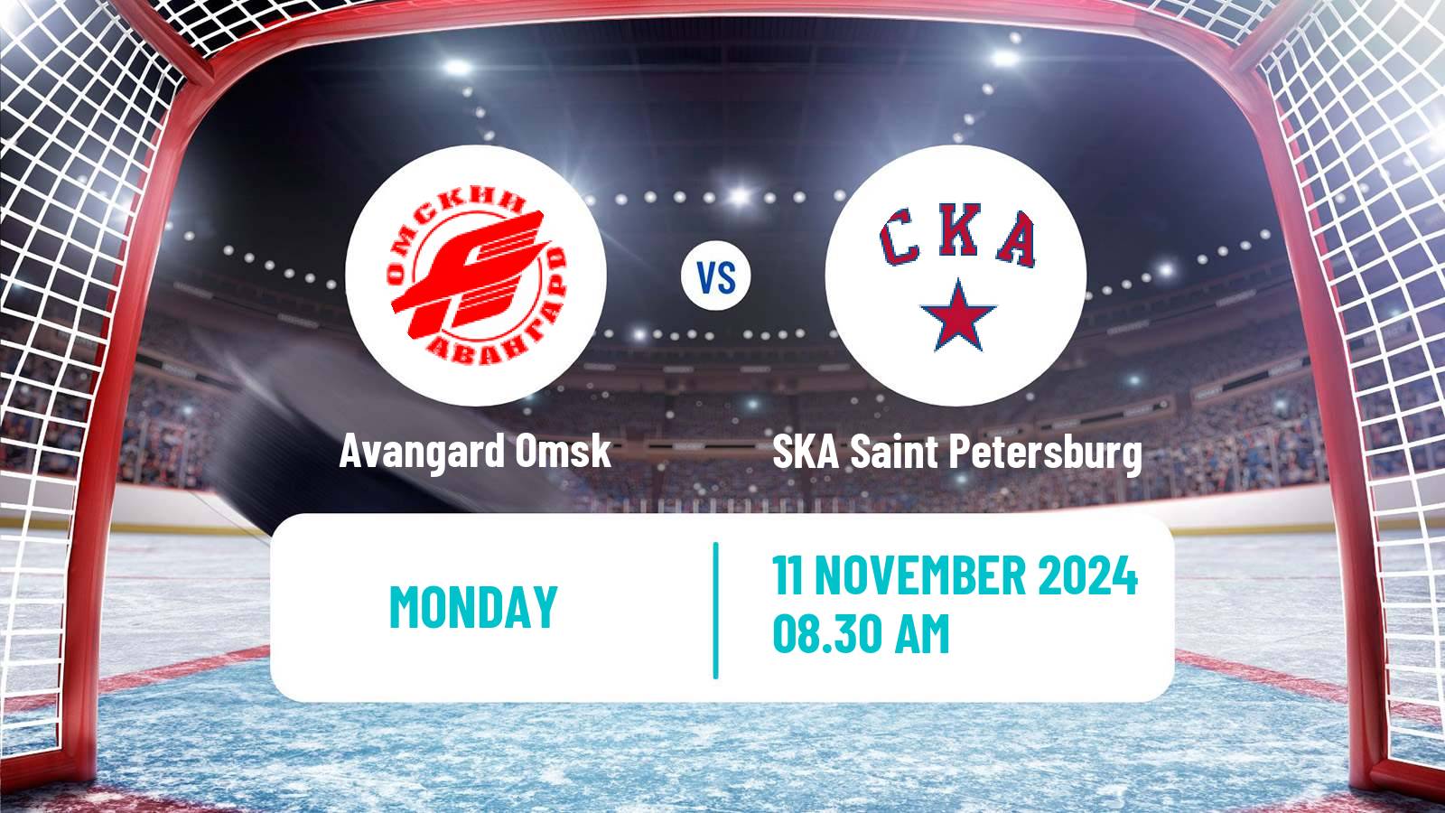 Hockey KHL Avangard Omsk - SKA Saint Petersburg