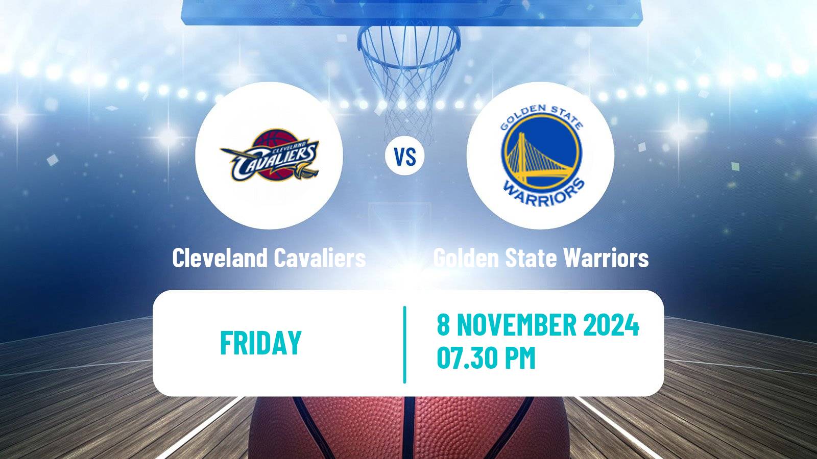 Basketball NBA Cleveland Cavaliers - Golden State Warriors