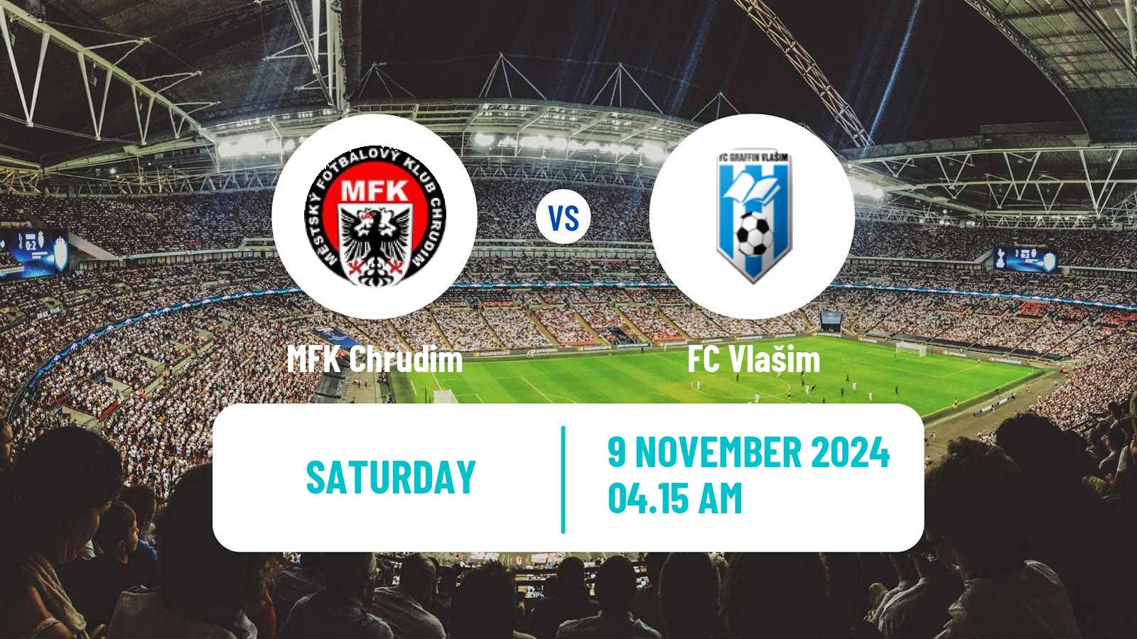 Soccer Czech Division 2 Chrudim - Vlašim