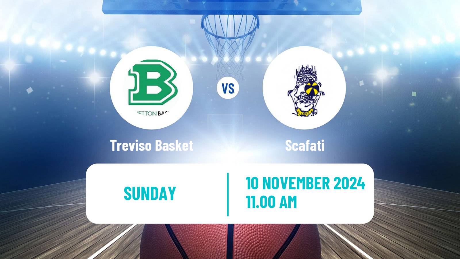 Basketball Italian Lega A Basketball Treviso Basket - Scafati