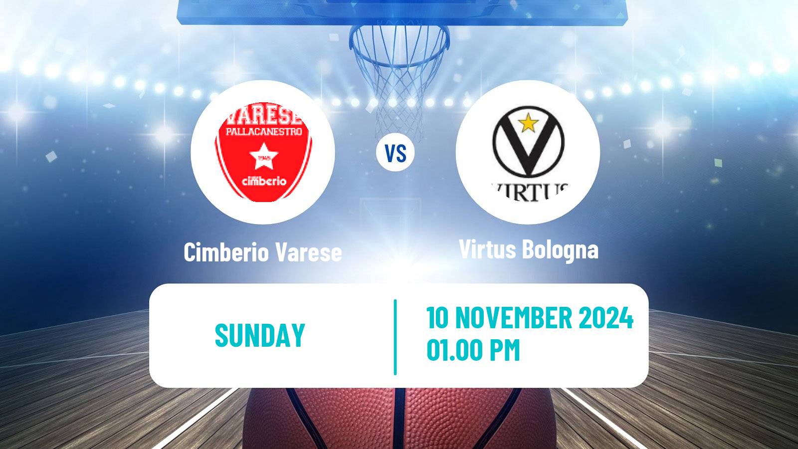 Basketball Italian Lega A Basketball Cimberio Varese - Virtus Bologna