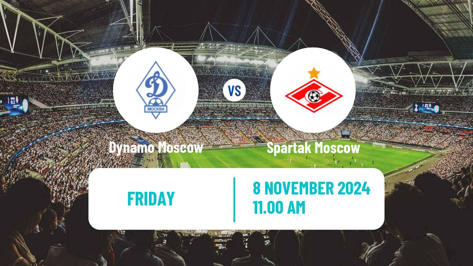 Soccer Russian Supreme Division Women Dynamo Moscow - Spartak Moscow