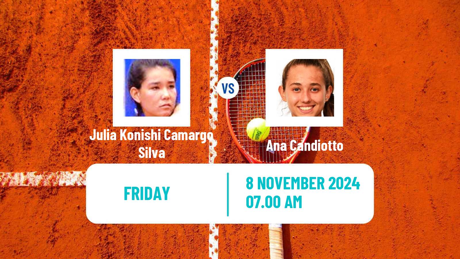 Tennis ITF W15 Asuncion Women Julia Konishi Camargo Silva - Ana Candiotto