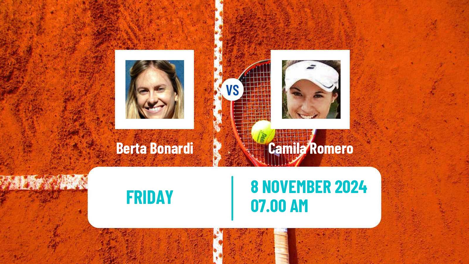 Tennis ITF W15 Asuncion Women Berta Bonardi - Camila Romero