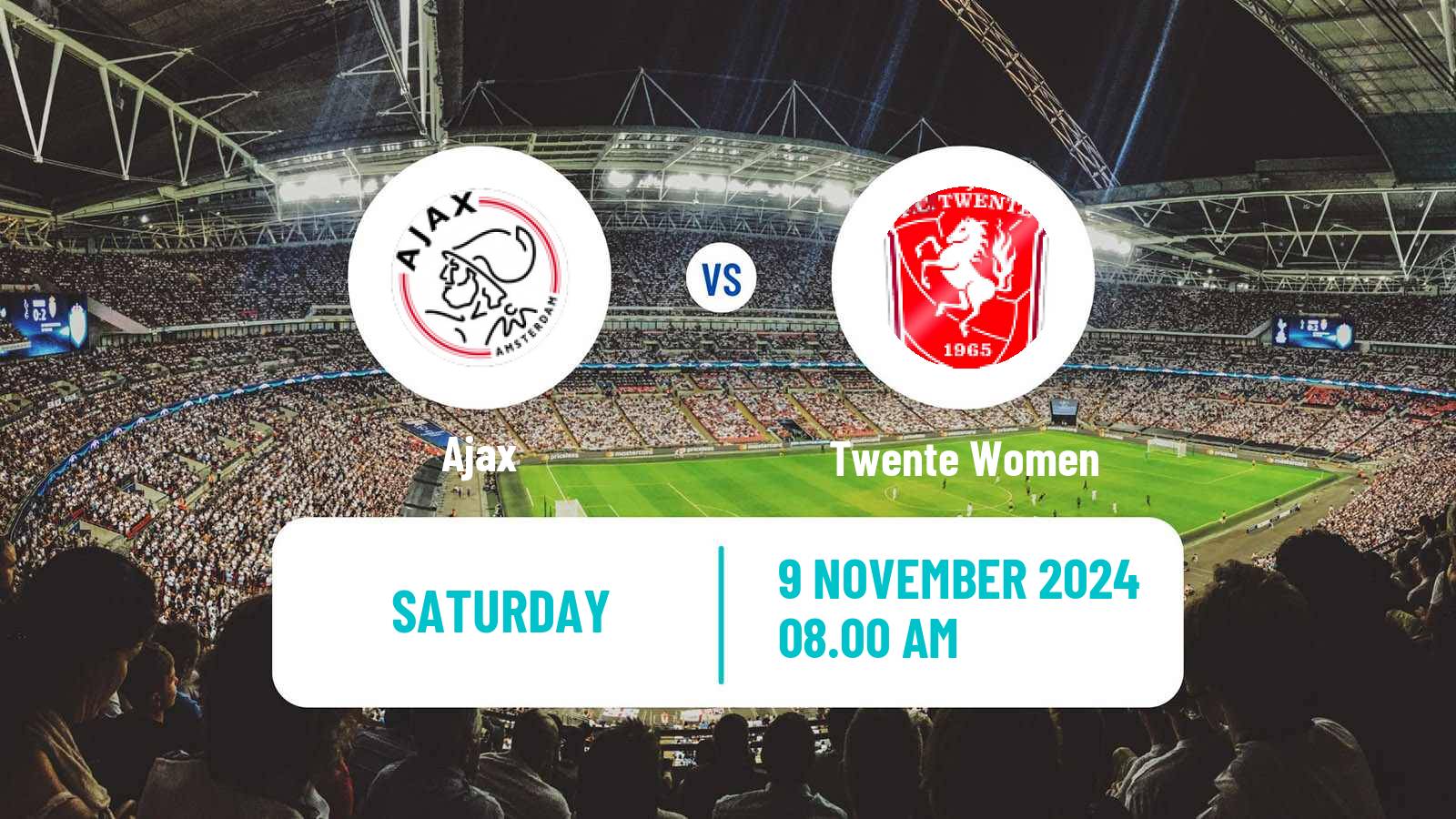 Soccer Dutch Eredivisie Women Ajax - Twente