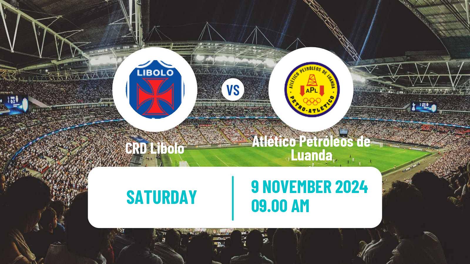 Soccer Angolan Girabola Libolo - Atlético Petróleos de Luanda