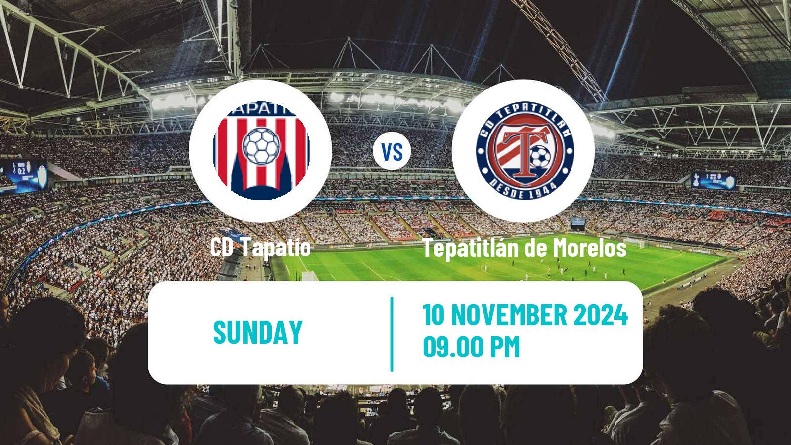 Soccer Mexican Liga de Expansion MX Tapatío - Tepatitlán de Morelos