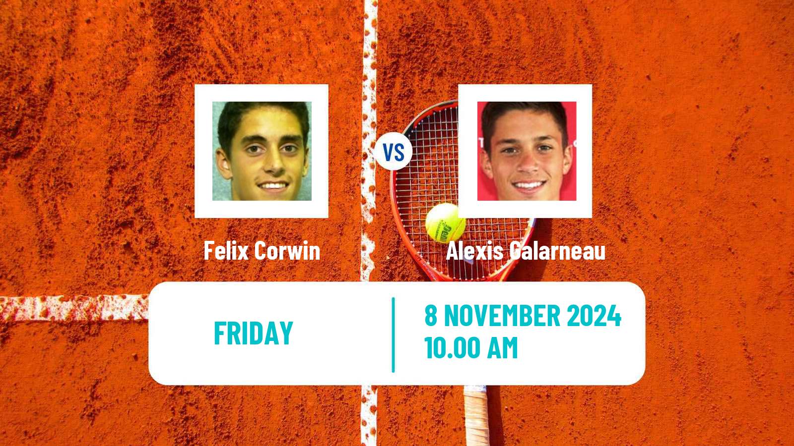 Tennis ITF M25 Saint Augustin De Desmaures Men Felix Corwin - Alexis Galarneau