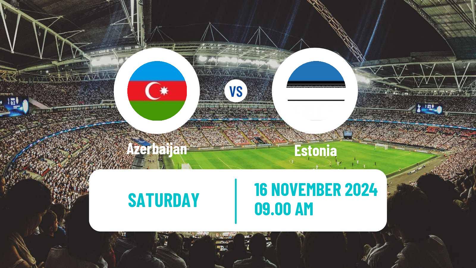 Soccer UEFA Nations League Azerbaijan - Estonia