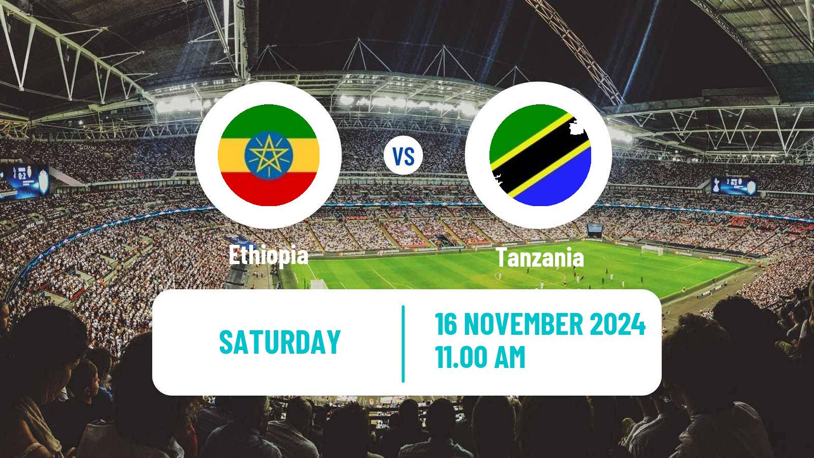 Soccer Africa Cup of Nations Ethiopia - Tanzania