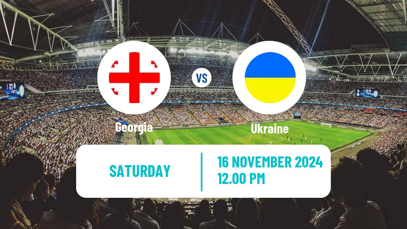 Soccer UEFA Nations League Georgia - Ukraine