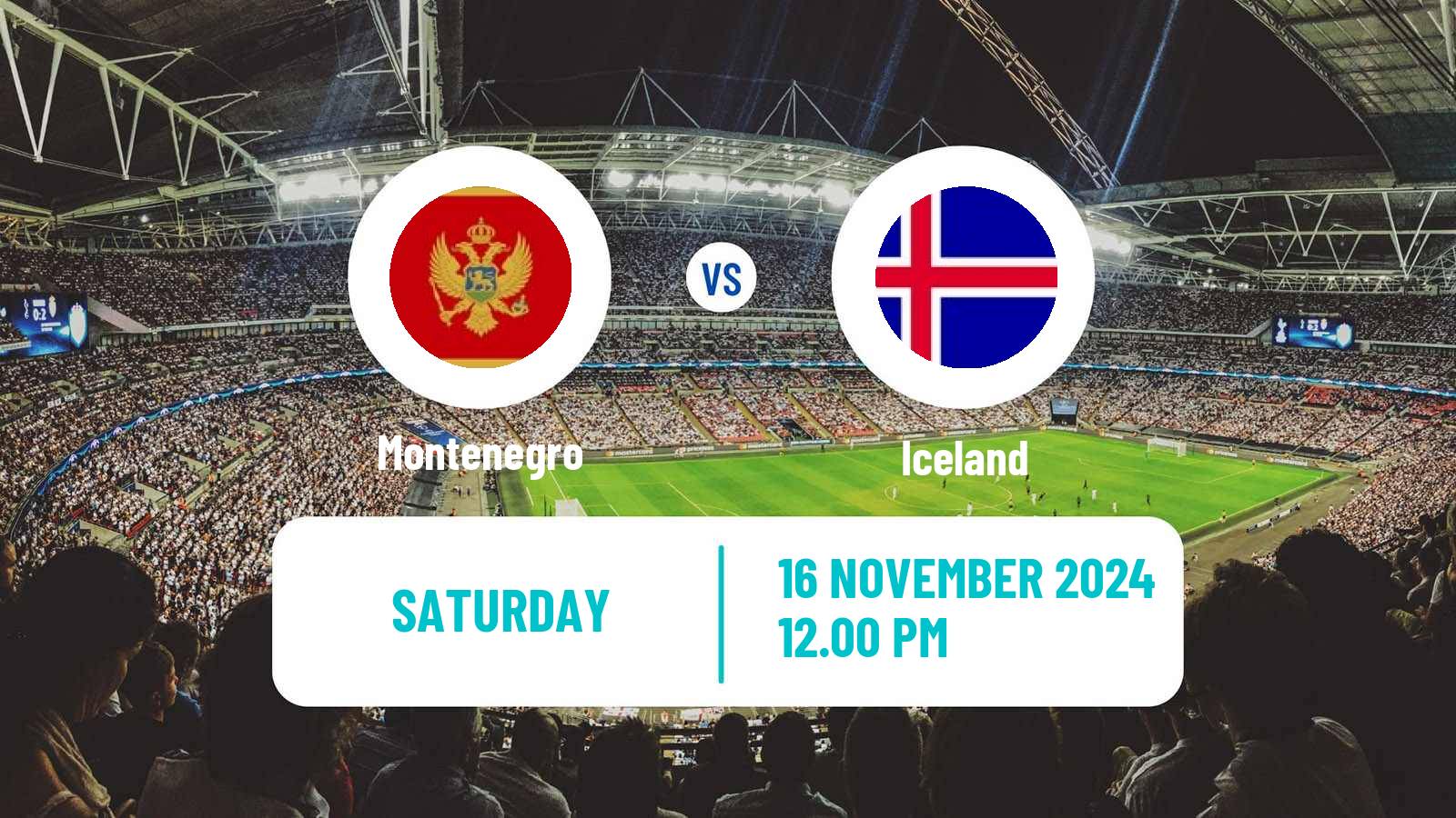 Soccer UEFA Nations League Montenegro - Iceland