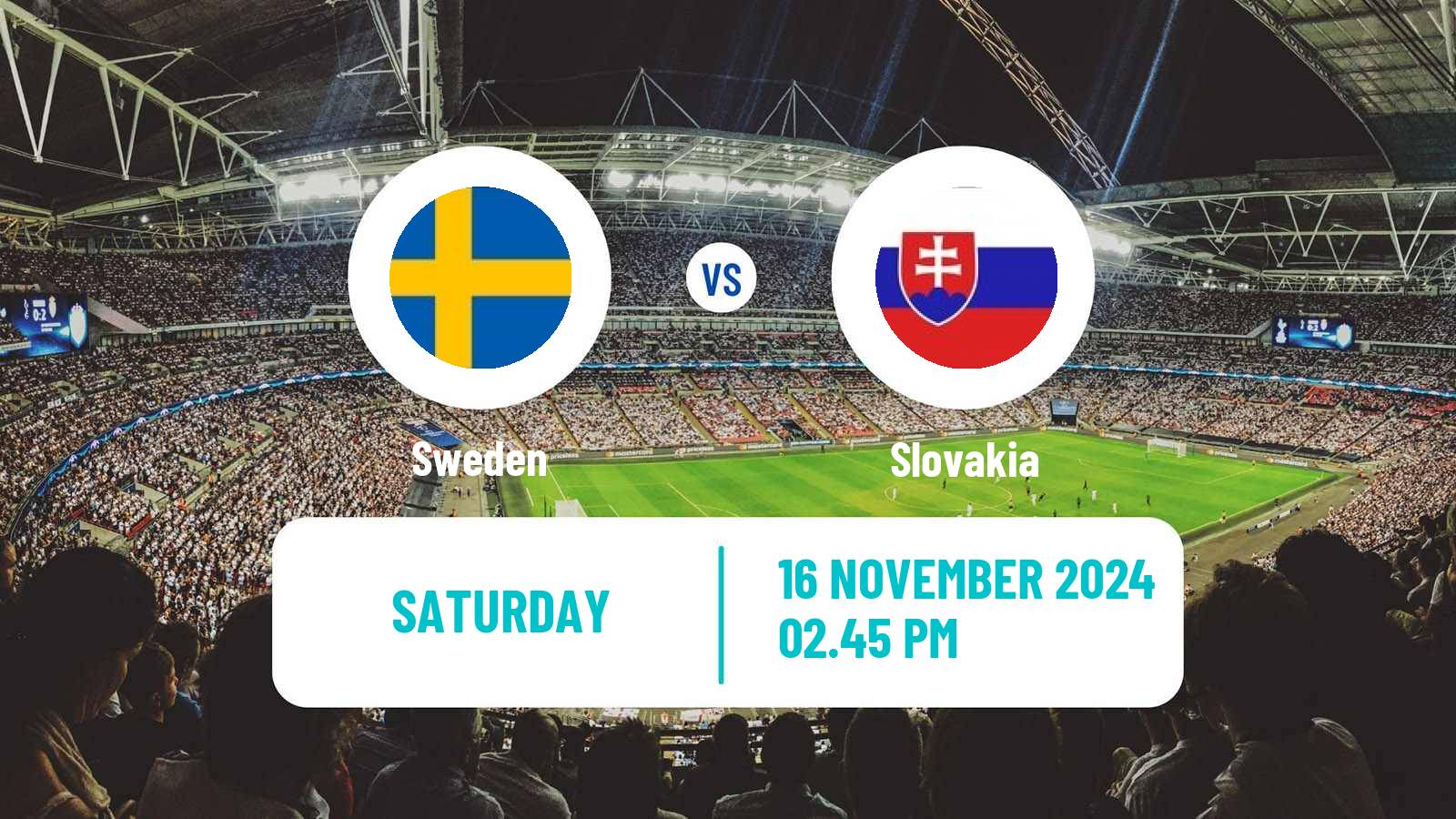 Soccer UEFA Nations League Sweden - Slovakia