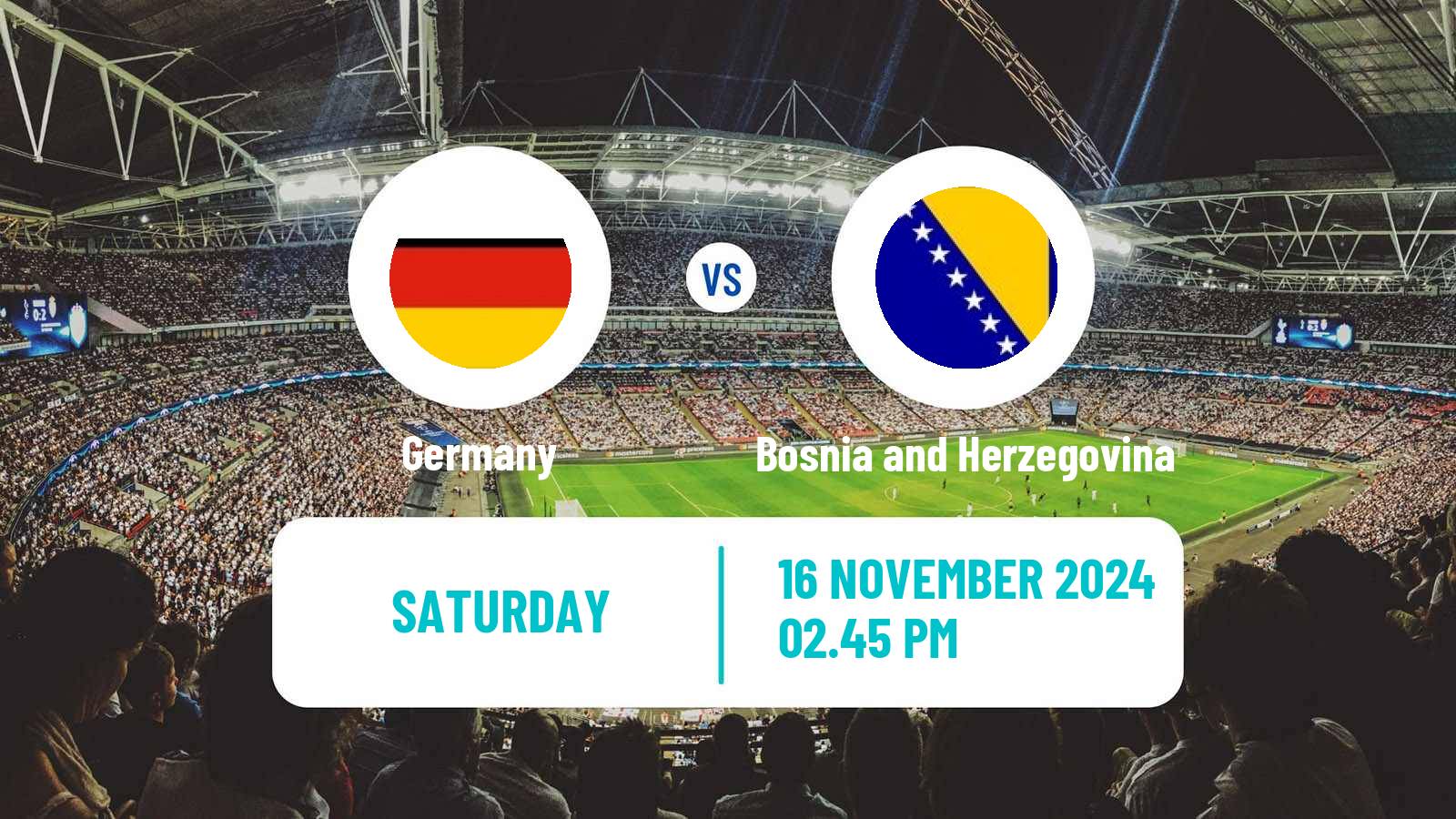 Soccer UEFA Nations League Germany - Bosnia and Herzegovina