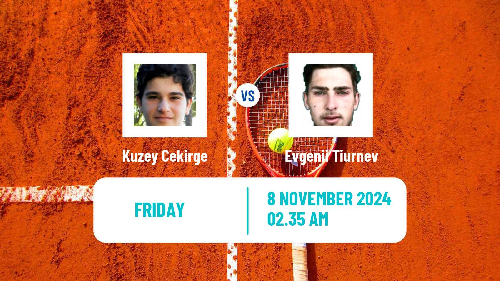 Tennis ITF M15 Antalya 16 Men Kuzey Cekirge - Evgenii Tiurnev