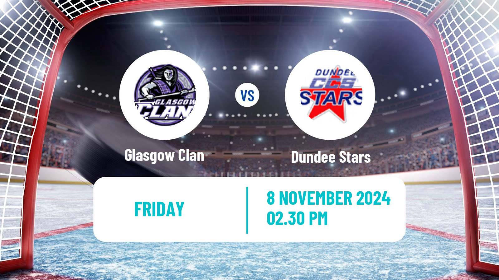 Hockey United Kingdom Challenge Cup Ice Hockey Glasgow Clan - Dundee Stars