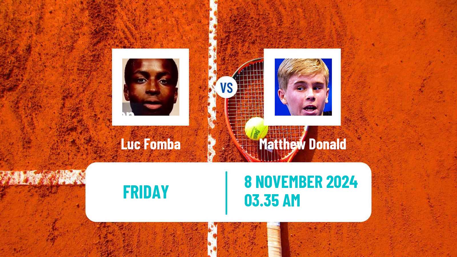 Tennis ITF M15 Monastir 45 Men Luc Fomba - Matthew Donald