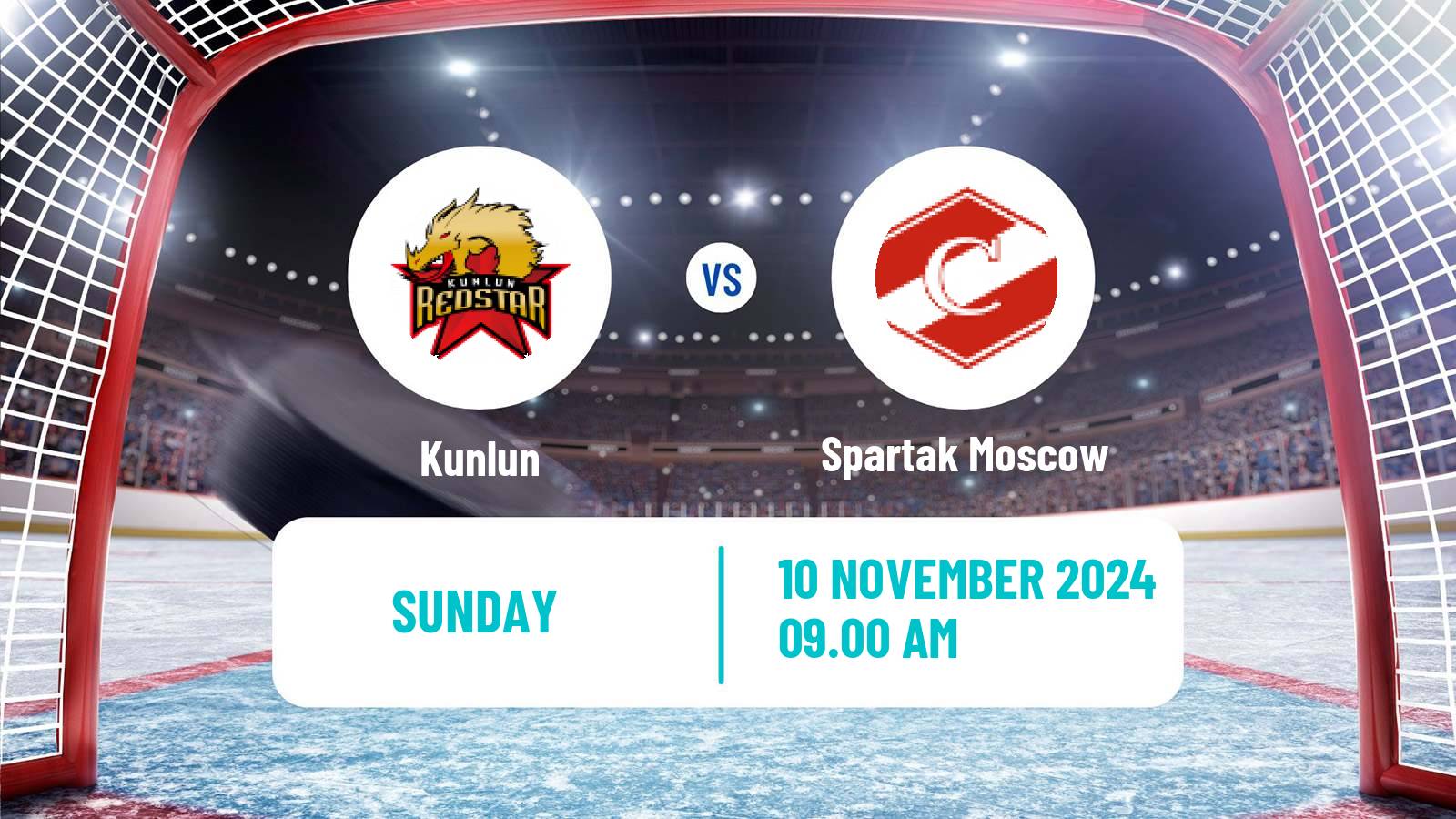 Hockey KHL Kunlun - Spartak Moscow