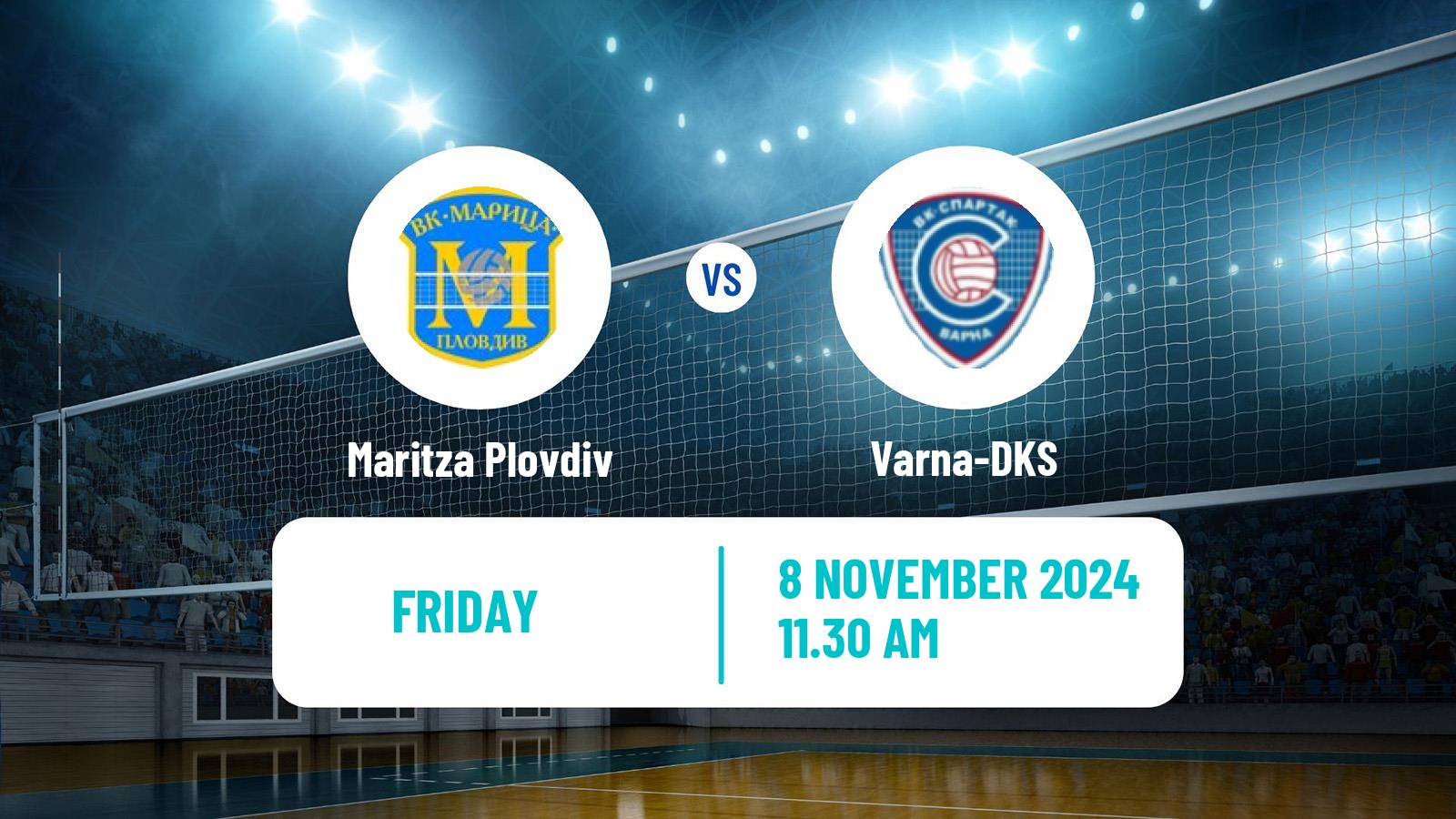 Volleyball Bulgarian SuperLiga Volleyball Women Maritza Plovdiv - Varna-DKS