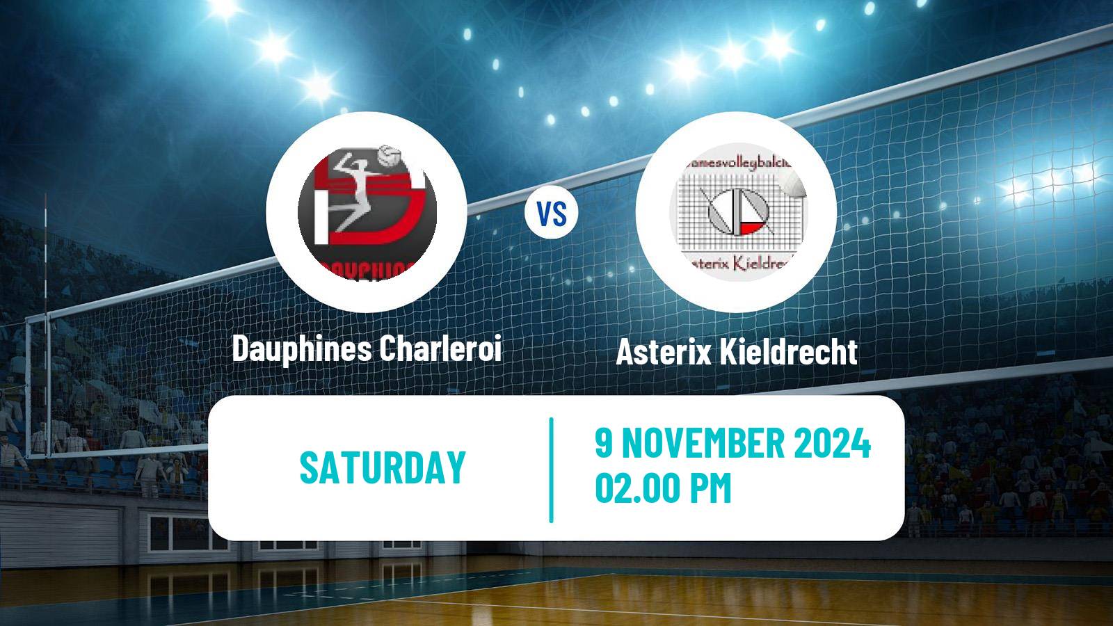 Volleyball Belgian Liga A Volleyball Women Dauphines Charleroi - Asterix Kieldrecht