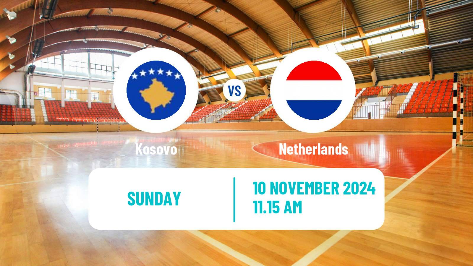 Handball Handball European Championship Kosovo - Netherlands