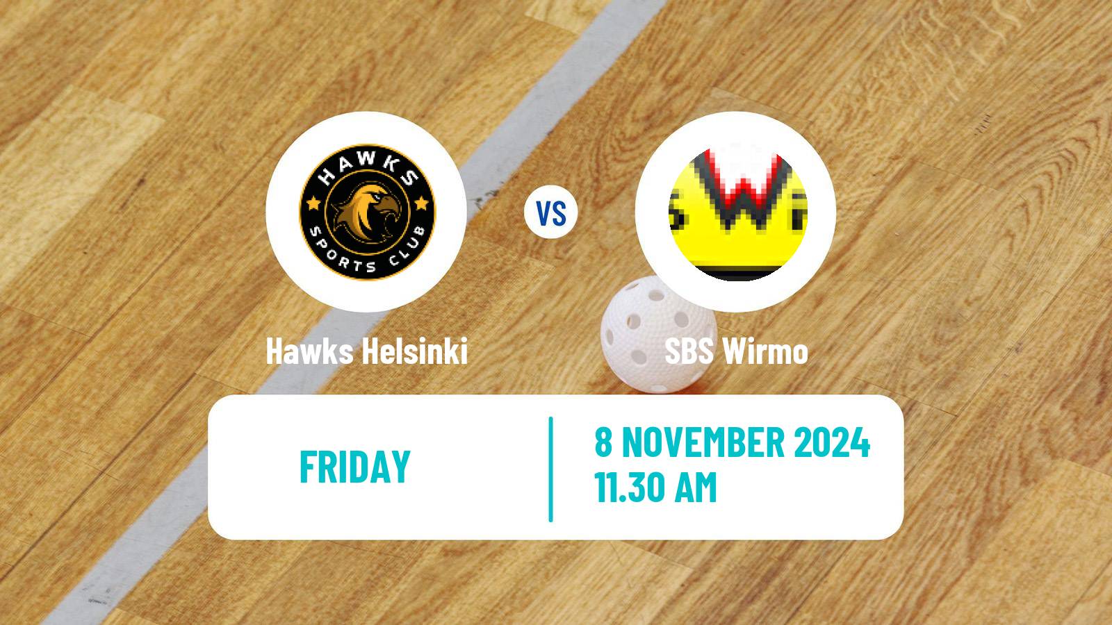 Floorball Finnish Divari Hawks Helsinki - Wirmo