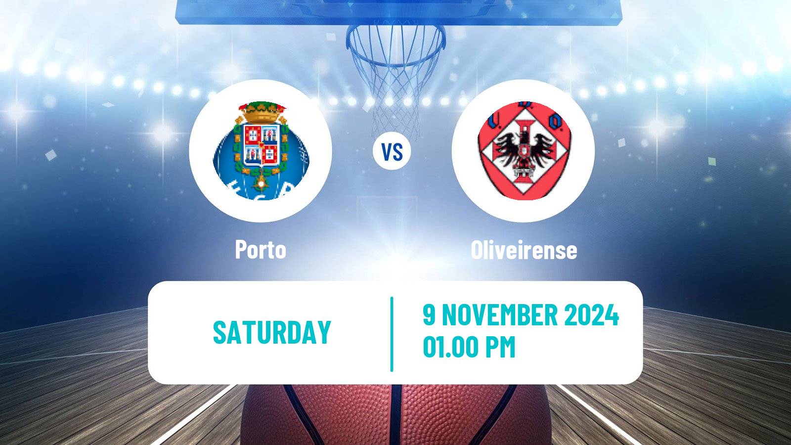 Basketball Portuguese LPB Porto - Oliveirense