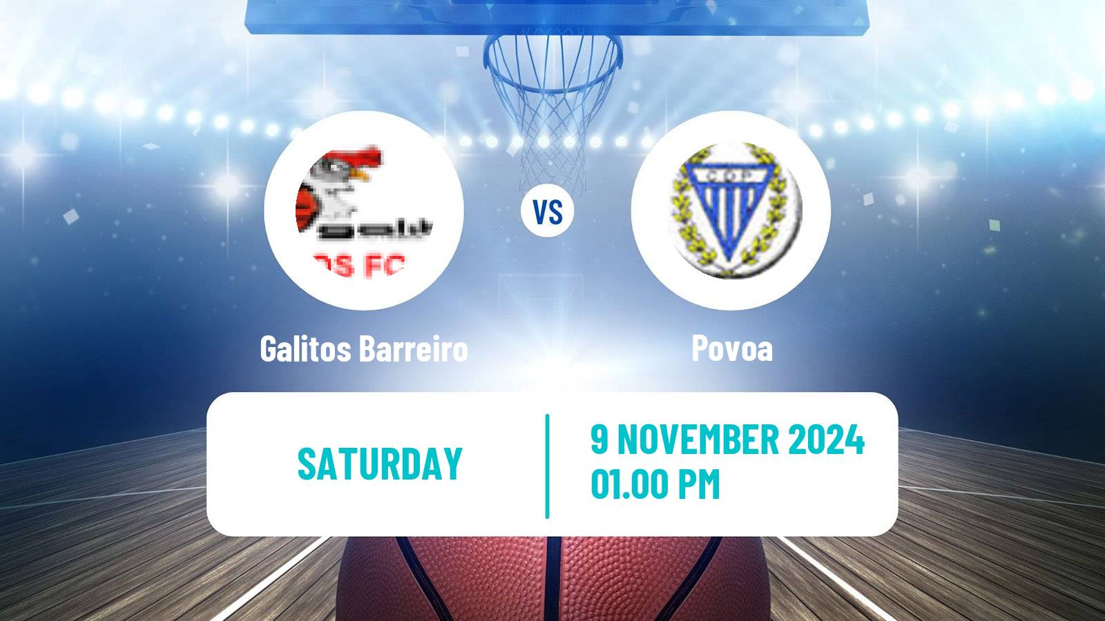 Basketball Portuguese LPB Galitos Barreiro - Povoa