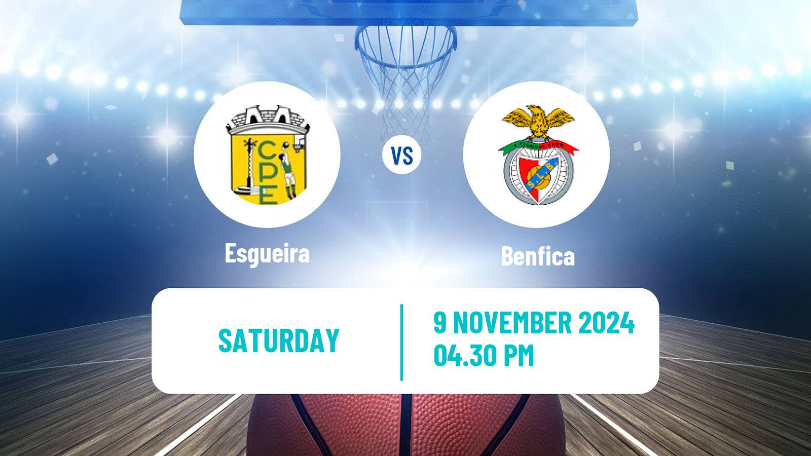 Basketball Portuguese LPB Esgueira - Benfica