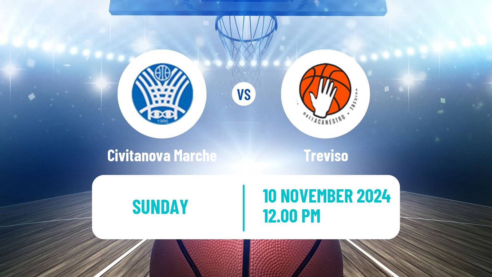 Basketball Serie A2 Basketball Women Group B Civitanova Marche - Treviso