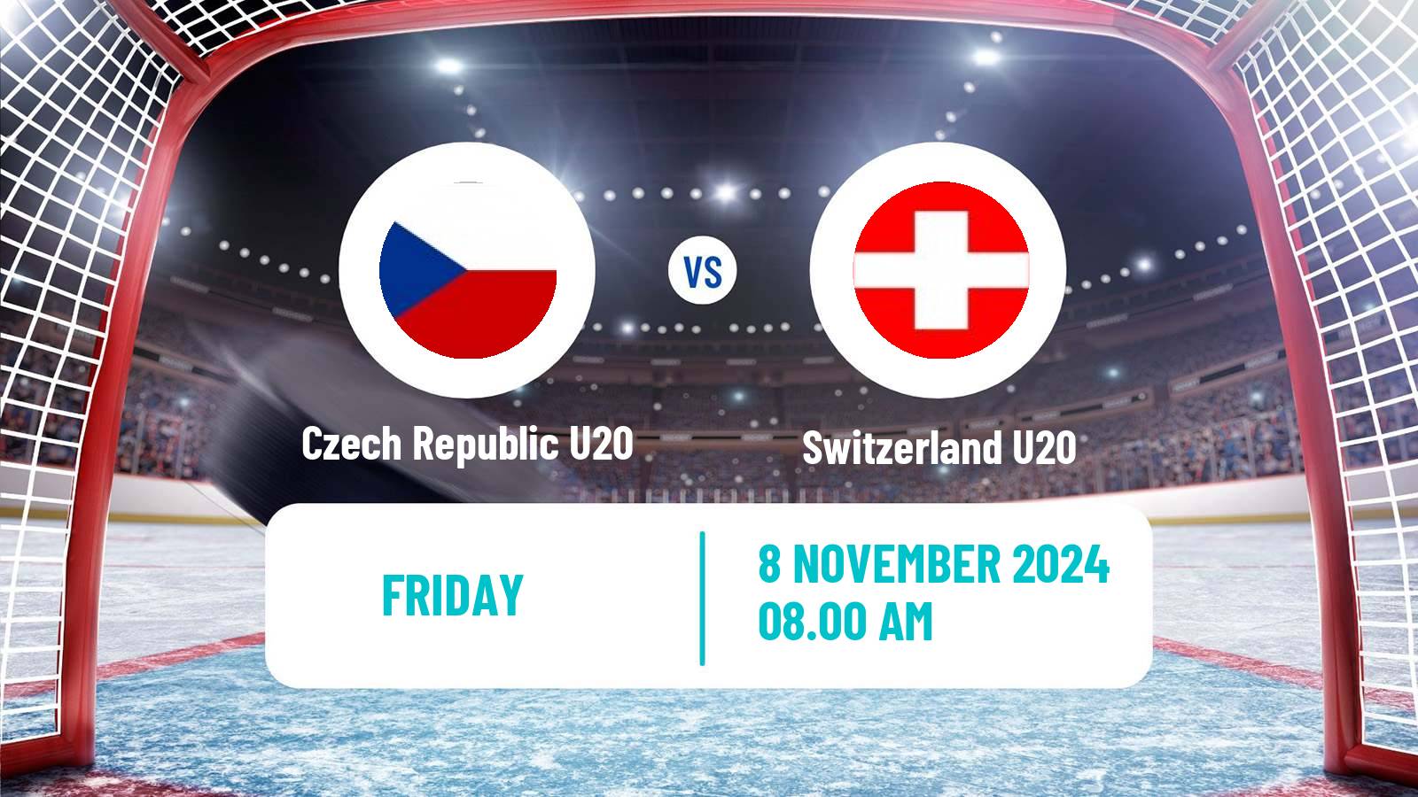 Hockey Friendly International Ice Hockey Czech Republic U20 - Switzerland U20