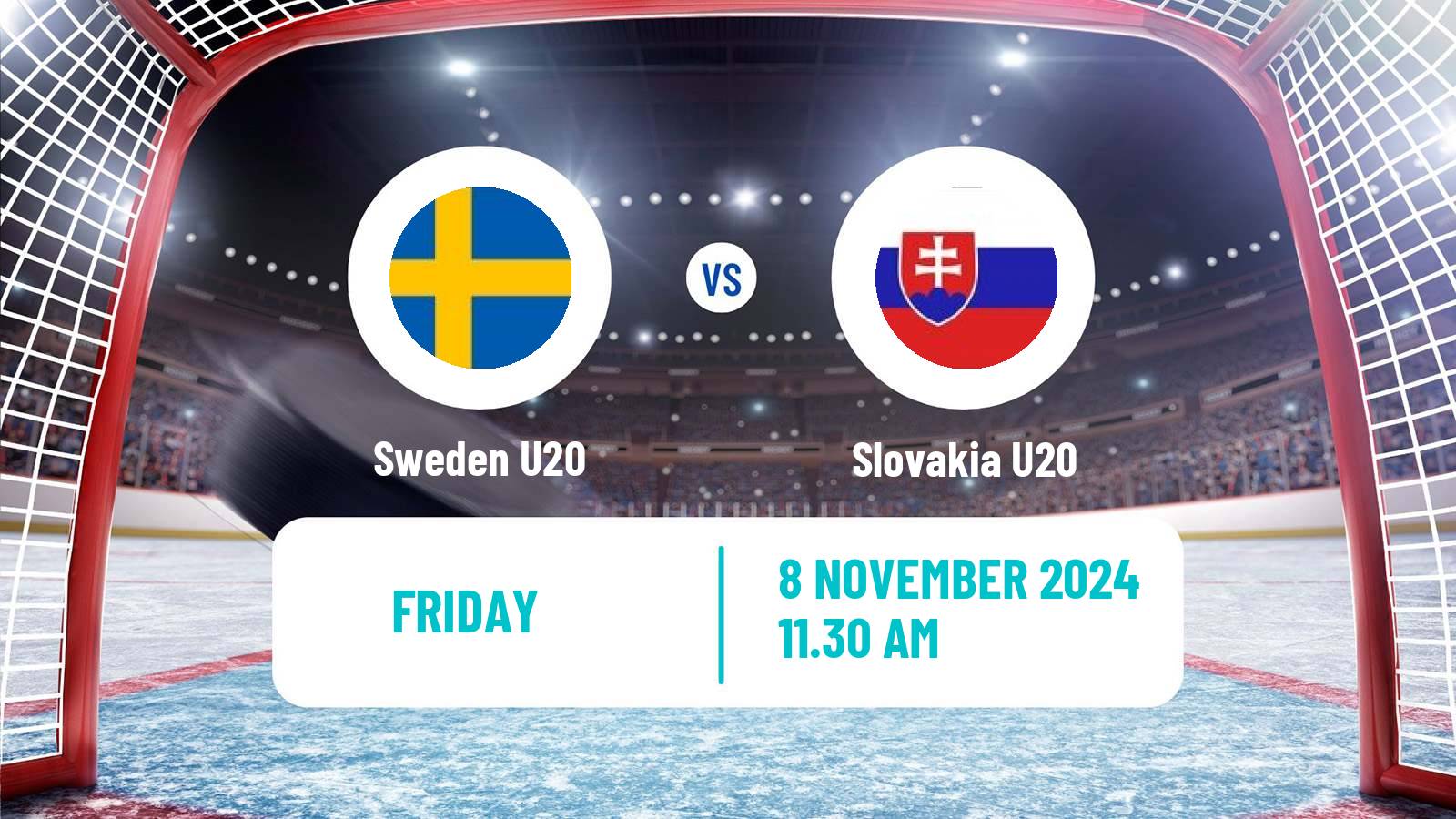 Hockey Friendly International Ice Hockey Sweden U20 - Slovakia U20