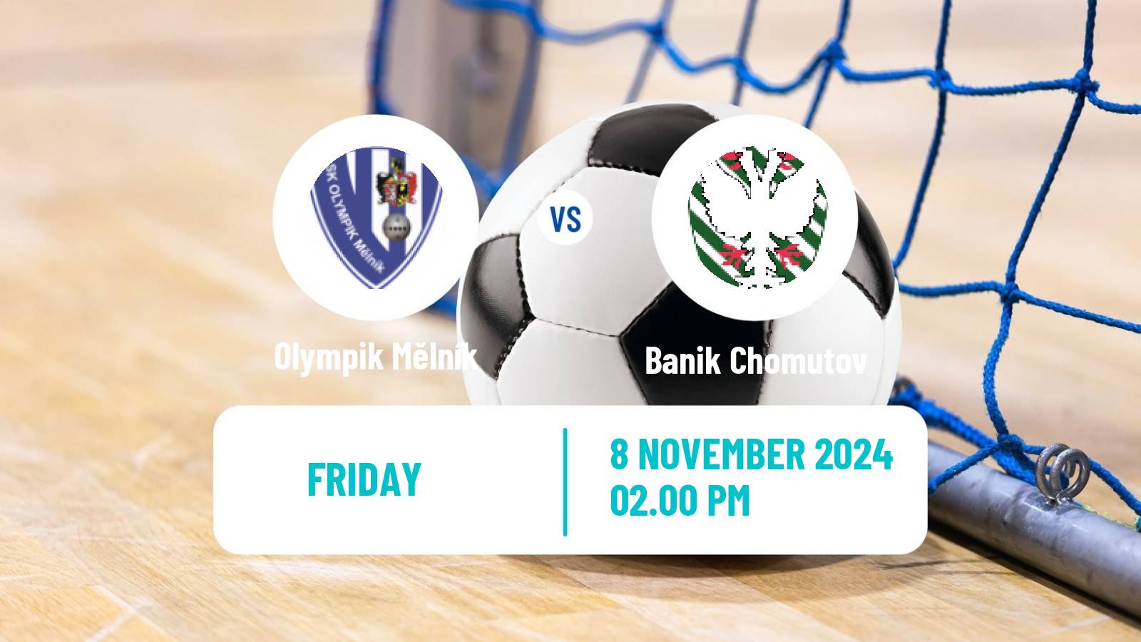 Futsal Czech 1 Futsal Liga Olympik Mělník - Banik Chomutov