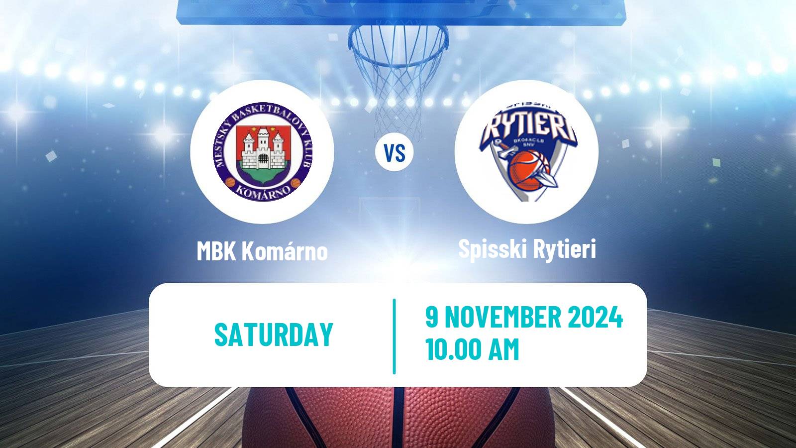 Basketball Slovak Extraliga Basketball Komárno - Spisski Rytieri