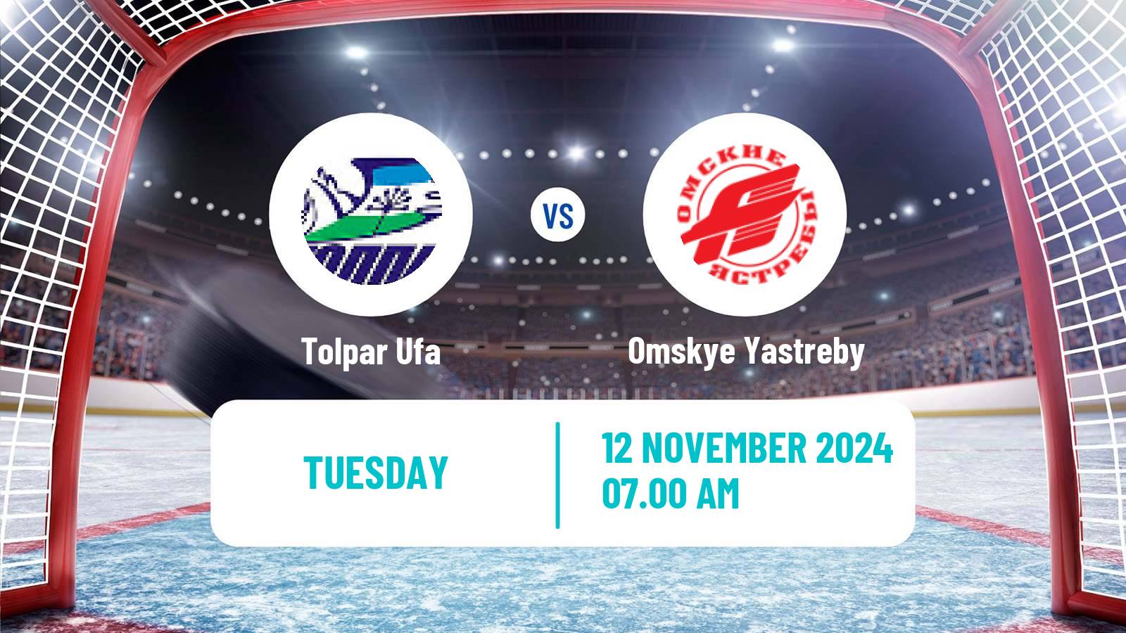 Hockey MHL Tolpar - Omskye Yastreby