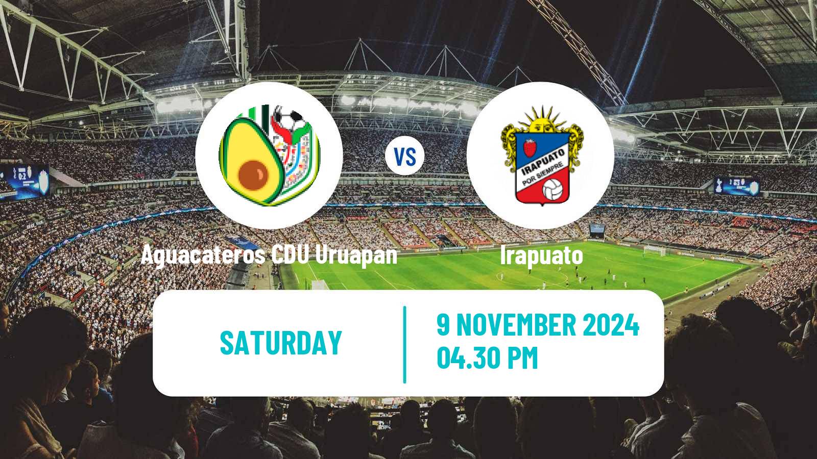 Soccer Mexican Liga Premier Serie A Aguacateros CDU Uruapan - Irapuato