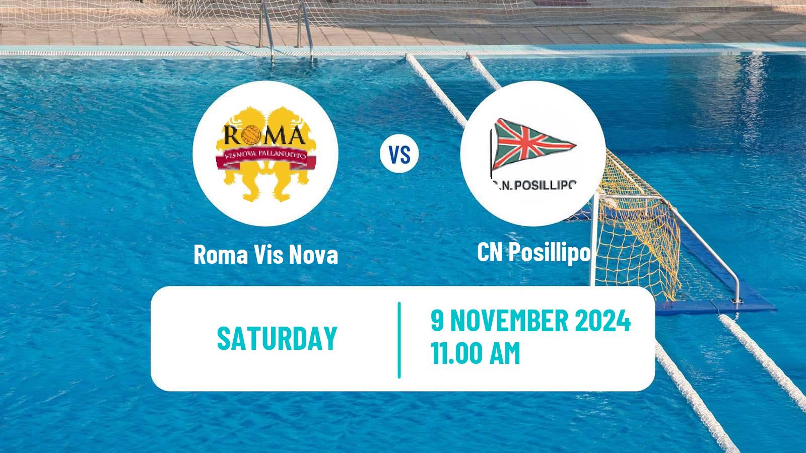 Water polo Italian A1 Water Polo Roma Vis Nova - Posillipo