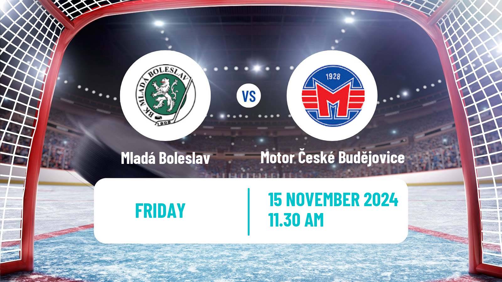 Hockey Czech Extraliga Mladá Boleslav - Motor České Budějovice