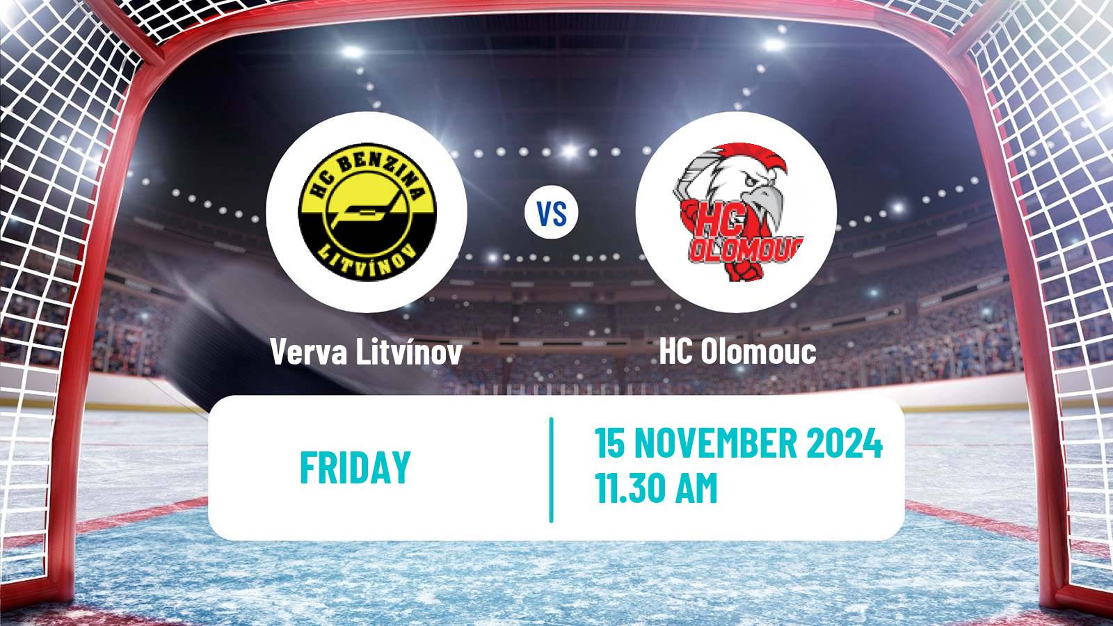 Hockey Czech Extraliga Verva Litvínov - Olomouc